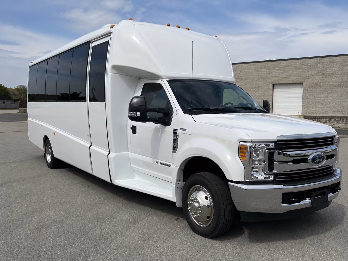 Abilene abilene airport transportation party bus exterior