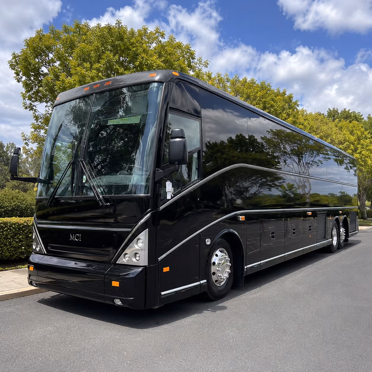 Abilene abilene airport transportation party bus exterior