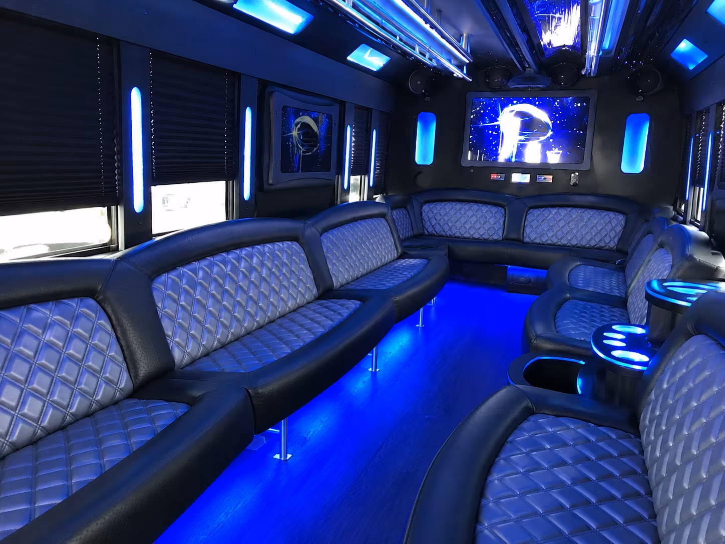 Abilene abilene bachelor bachelorette party bus rental party bus exterior