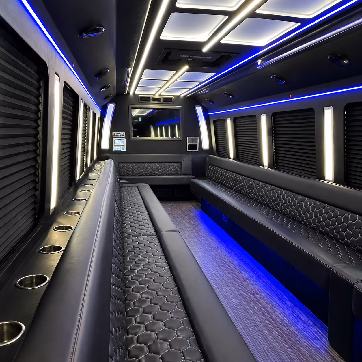 Abilene abilene birthday party bus rental party bus exterior