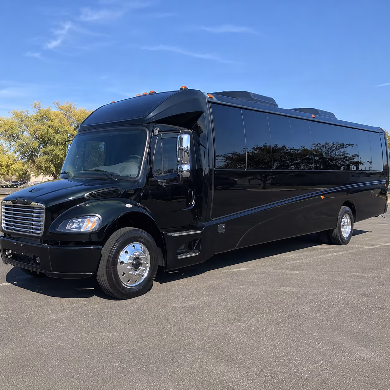 Abilene abilene corporate event party bus rental party bus exterior
