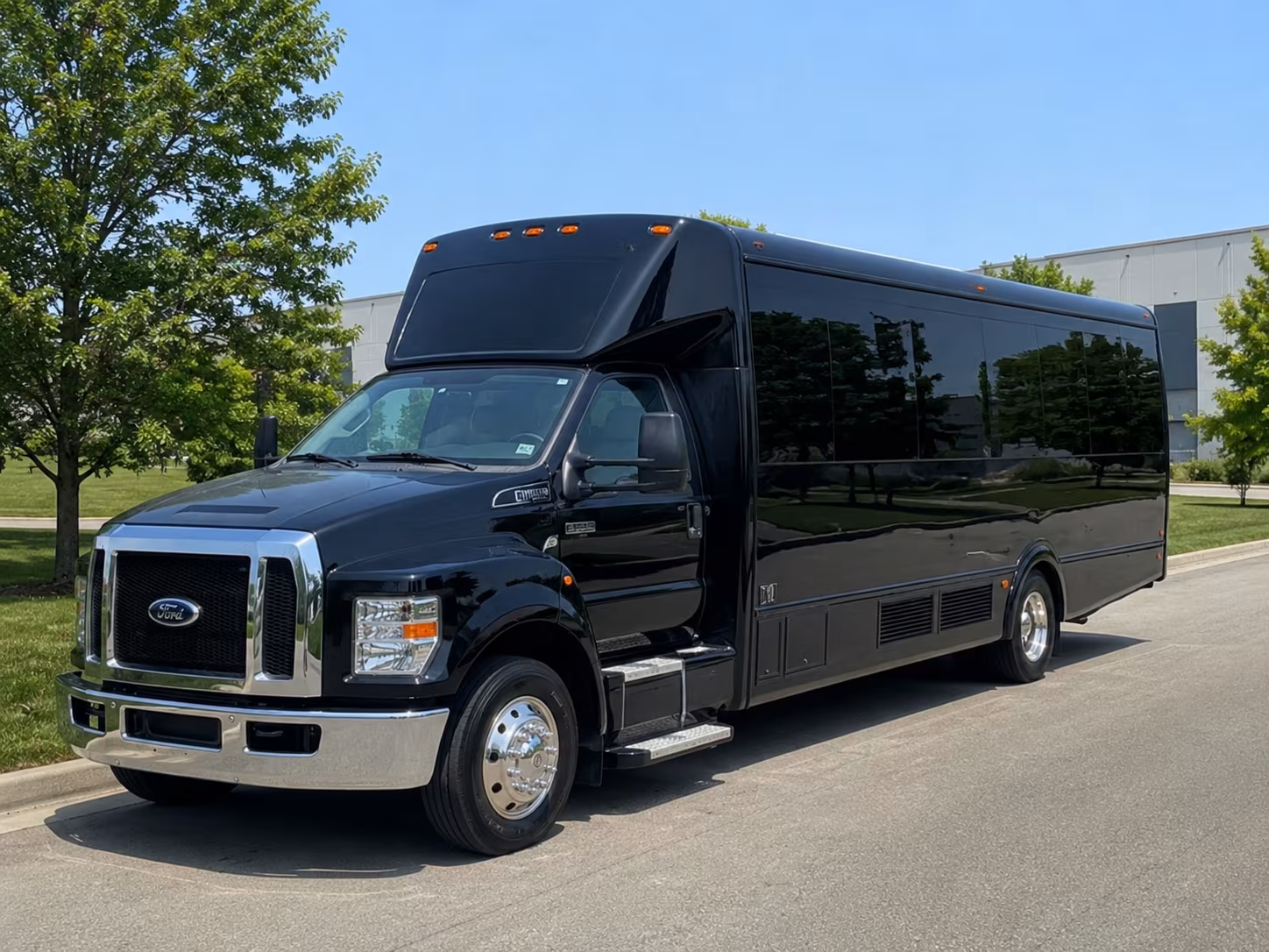 Abilene abilene prom party bus rental party bus exterior