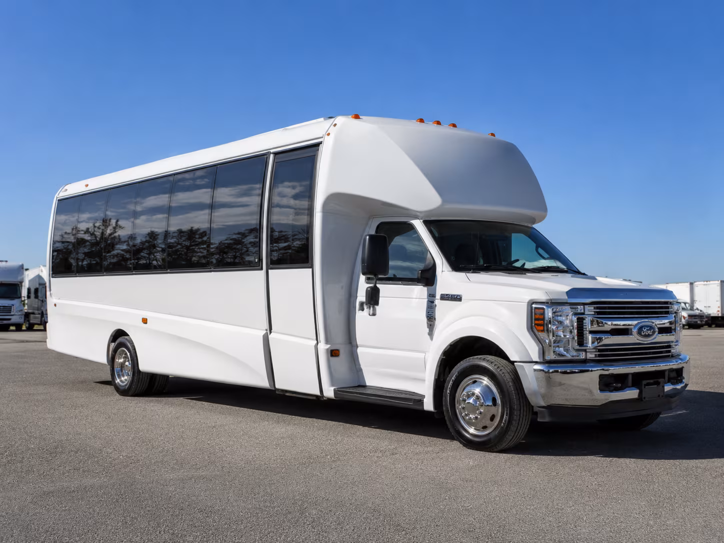 Abilene abilene school event bus rental party bus exterior