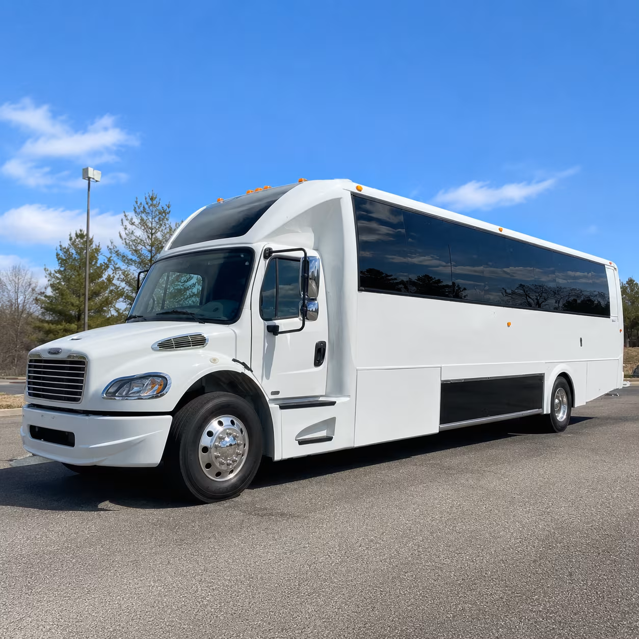 Abilene Prom & Homecoming Transportation party bus interior