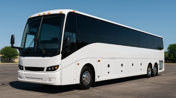 Exterior of Charter Bus Company San Angelo's 50 Passenger Party Bus in San Angelo
